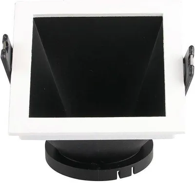 Image de V-TAC Spot LED - Encastré - GU10 - IP20 - Blanc + Noir