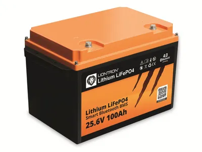 Produktbild von LIONTRON LiFePO4 25,6V 100Ah LX Smart BMS mit Bluetooth