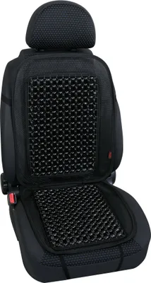 Obrázek produktu pro Černý dřevěný korálkový polštář Evoluzione