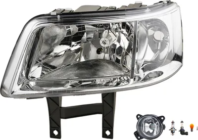 Obrázok produktu pre Predné svetlomety Osram Night Breaker Laser, vhodné pre VW Transporter T5 L, vrátane hmloviek. Katalógové čísla: 7H1941015S, 7H1941015N, 7H1941015J, 7H1941015E, 7H1941017N, 7E0941699
