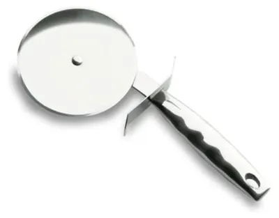 Pizzaschneider, Edelstahl 18/10, grau, 10 cm