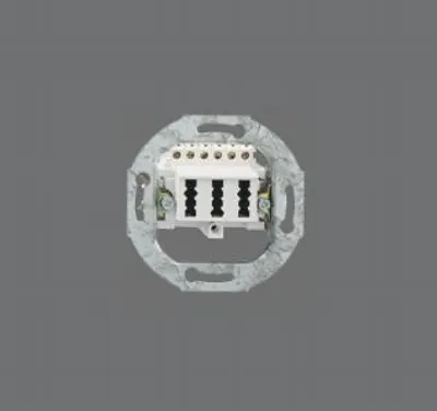 Produktbild von Rutenbeck TAE 3x6 NFN Up 0 rw - Telefondosenmechanismus