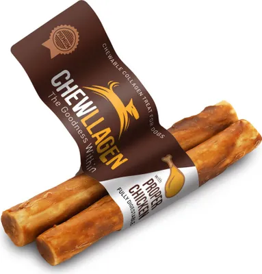 Productafbeelding van Hondensnack Chewllagen, kip, 35 stuks