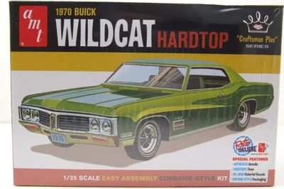Produktbild von AMT 1379 Buick Wildcat Hardtop 1970 Kunststoffbausatz 1:25