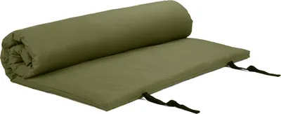 Produktbild von Shiatsumatte mit abnehmbarem Bezug 140x200 cm | lodengrün | 4 lagig