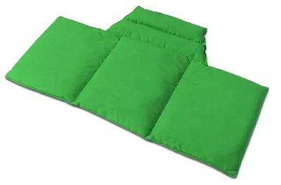 Produktbild von Nackenkissen Komfort - froschgrün - Traubenkernkissen - Wärmekissen & Kältekissen - 5-Kammer Rücken Schulter Nacken