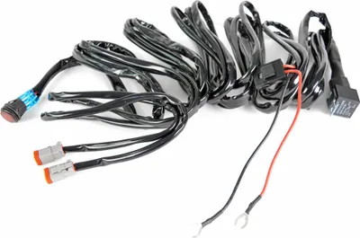 Zdjęcie produktu dla Zestaw kabli połączeniowych do 2 lamp LED Lightbar Zestaw montażowy Jeep Universal