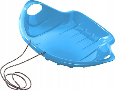 Image de Prosperplast Snow Glider rapide Luge Shell Big M Toboggan à neige bleu
