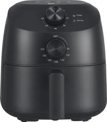 Produktbild von aeco Cube 2.0 Mini Airfryer – Kompakte Heißluftfritteuse, 2L, 5 Kochfunktionen, 60 Min. Timer, Antihaft, 80% weniger Öl, energieeffizient