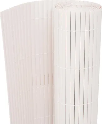 Obrázok produktu pre Obojstranný záhradný plot, 90x300 cm, biely