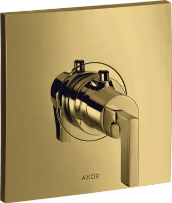 Produktbild von AXOR Citterio Thermostat HighFlow Unterputz Polished Gold Optic, 39711990