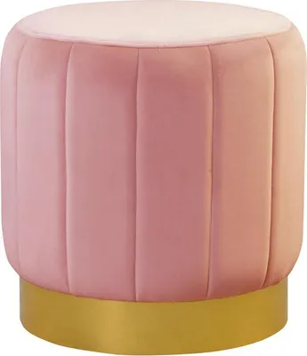 Produktbild von Pouf Fußhocker Rund Hocker Polsterhocker Sitzhocker Hocker Ottomane Relax