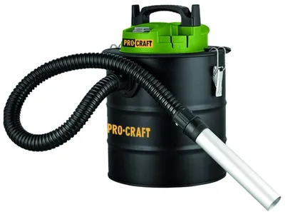 Produktbild von Procraft VC1550 Aschesauger 1200 Watt 20 L Fassungsvermögen