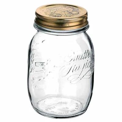 Produktbild von Glas 'Quattro Stagioni' 1000 ml mit Deckel 86 mm Ø