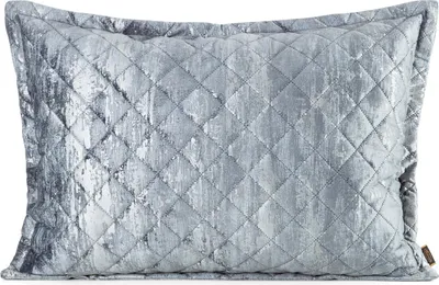 Obrázok produktu pre EUROFIRANY | Obliečka na vankúš - 50x70 cm - sivá obliečka na vankúš - Módna a elegantná
