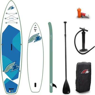 Produktbild von F2 Set Stand Up Paddle Board Pure Weiss 10,6 + Basic Zubehör Paket