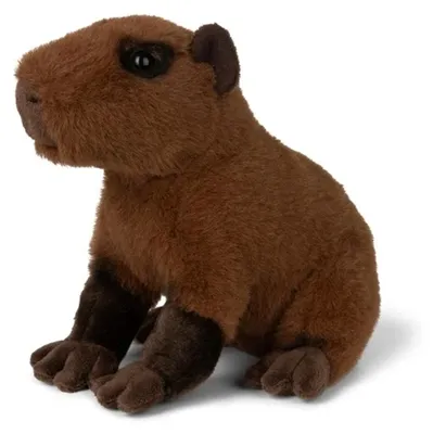 Produktbild von WWF Capybara Wasserschwein Plüschtier 23 cm aus Polyester Kuscheltier