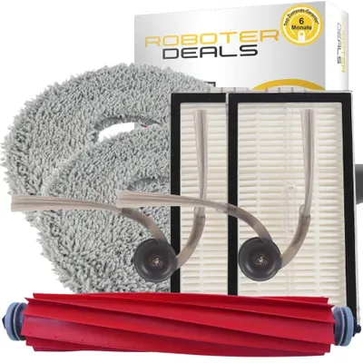 Immagine prodotto di Kit di accessori per Roborock QV 35A / QV 35S – Include filtri, spazzole e panni per la pulizia (7 pezzi)