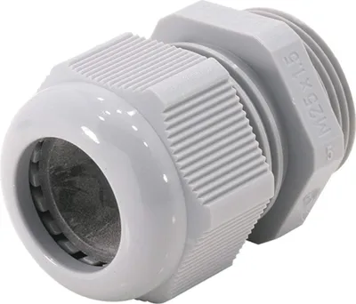 Productafbeelding van JACOB PA-Perfect kabeldoorvoer, M25x1,5, RAL7035, lichtgrijs, 1 stuk.