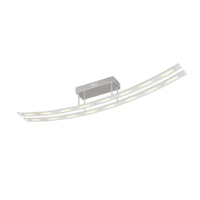 Produktbild von Lindby LED-Deckenleuchte Jarda, Glas, 134 cm lang, dimmbar