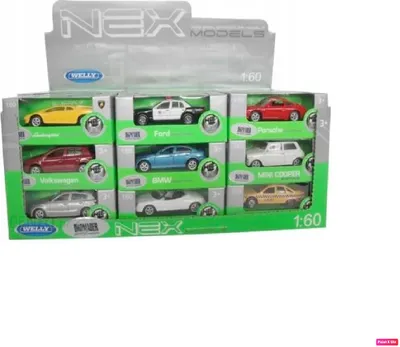 Zdjęcie produktu dla Welly Samochody 1:60 W Pudelku 12020
