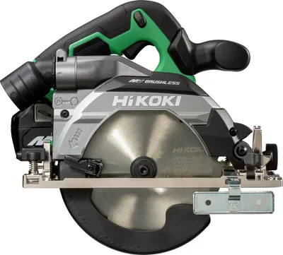 Produktbild von Hikoki C3606DBWPZ, Schwarz, Grün, Grau, Bürstenlos, 16,5 cm, 5600 RPM, 6,6 cm, 4,5 cm