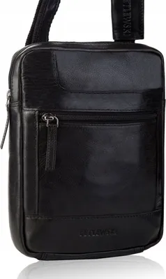 Produktbild von TBS-303 SCHWARZ Herrentasche VINTAGE