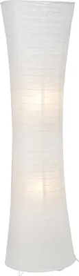Produktbild von dekorative Stehlampe, Stehleuchte mit Papierschirm und Fußschalter