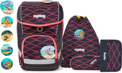 Zdjęcie produktu dla ergobag Cubo zestaw tornister konfiguracja surfing niedźwiedź