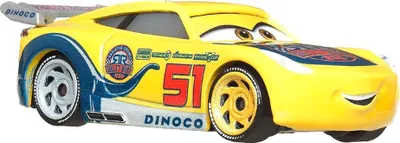 Produktbild von Mattel Disney and Pixar Cars Radiator Springs Race & Rescue Cruz Ramirez, Auto, 3 Jahr(e), Metall, Gelb