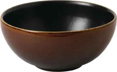 Produktbild von Churchill Super Vitrified Nourish Siena Brown Tiefe Schalen 155 mm (6 Stück)