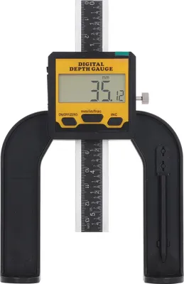 Obrázek produktu pro Digitální hloubkoměr 0 až 80 mm, vysoce přesný multifunkční digitální hloubkoměr
