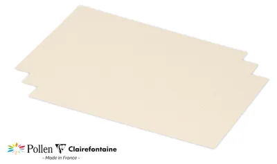 Produktbild von Clairefontaine Karte C5 Pollen 210g elfenbein