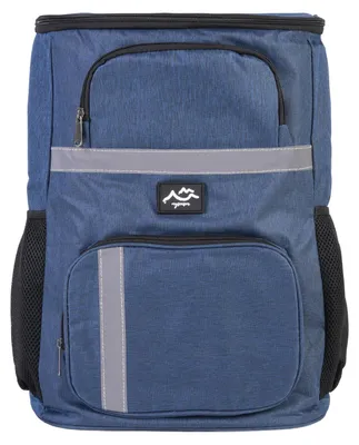 Produktbild von 32-Liter-Kühltasche als Rucksack – Thermotasche mit großem Fassungsvermögen, isolierte Kühltasche für Outdoor, Camping, Picknick und Strand – Marineblau