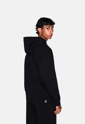 Immagine prodotto di Giacca con cappuccio in jersey Armani Exchange con zip e logo, nero XXL
