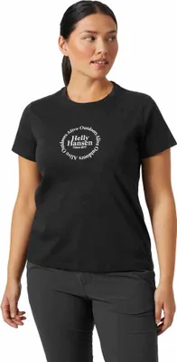 Produktbild von Helly Hansen Core Graphic 2.0 Kurzarm-t-shirt Schwarz XL Frau Schwarz XL