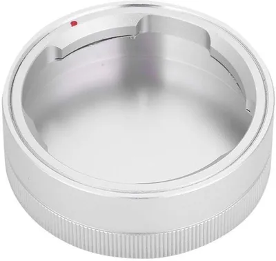 Aluminium Objektivdeckel - Schutz gegen Wasser/Staub/Kratzer - Für M-Objektive - Abmessungen 5,1 x 1,7 cm - Gewicht 33 g