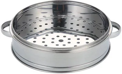Image de Petits paniers vapeur en métal, 22 cm de diamètre