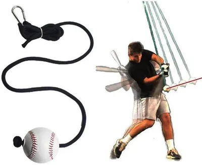 Produktbild von Elzusha – Baseball-Schlagtrainer mit Übungsschnur zur Verbesserung der Schlagtechnik
