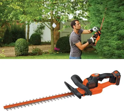Produktbild von Akku-Heckenschere Powercommand GTC18502PC, 18 V 2,0 Ah, 50 cm, Black+Decker