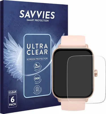Produktbild von 6x Für Kalinco IDW19 1.8" Schutzfolie Savvies Displayschutz Display Schutz Folie Klar Transparent