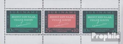 Produktbild von Briefmarken Suriname 1966 Mi Block5 (kompl.Ausg.) postfrisch Komitee für Auswanderung