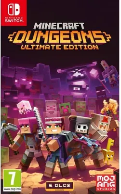 Produktbild von Microsoft Minecraft Dungeons - Ultimate Edition, Nintendo Switch, E10+ (Jeder über 10 Jahre)