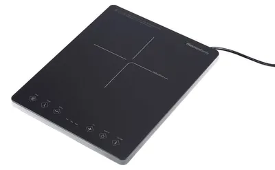 Image de Melchioni 118360033, Noir, Encastrable, 37 cm, Plaque de cuisson à induction sans zones, Verre, 1 zone/zones