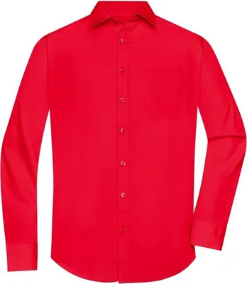 Produktbild von Klassisches Shirt aus pflegeleichtem Mischgewebe tomato, Gr. XXL