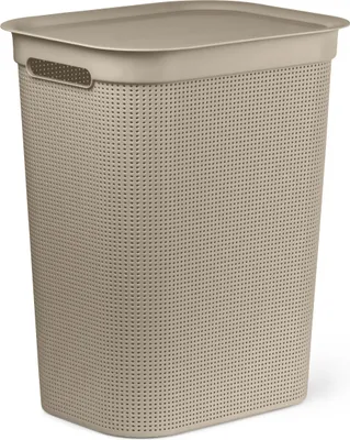 Zdjęcie produktu dla Rotho Brisen, 50 l, Prostokątny, Plastik, Cappuccino, Ręczny, 340 mm