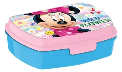 Produktbild von Disney Minnie Wild Flower funny Plastik-Brotbüchse