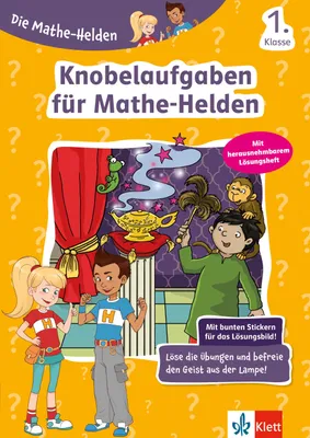 Produktbild von Die Mathe-Helden Knobelaufgaben für Mathe-Helden 1. Klasse