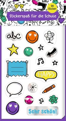 Produktbild von Sticker - Stickerspaß für die Schule