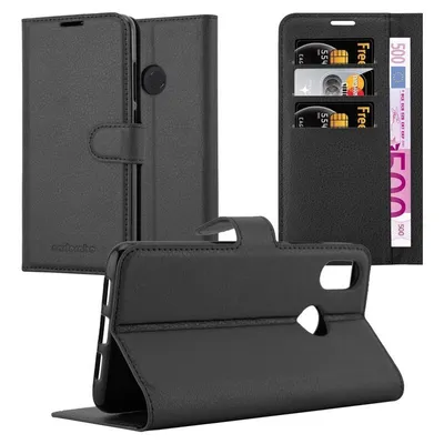 Immagine prodotto di Cadorabo custodia per Xiaomi Mi 8 custodia protettiva in nero custodia per cellulare cover chiusura magnetica